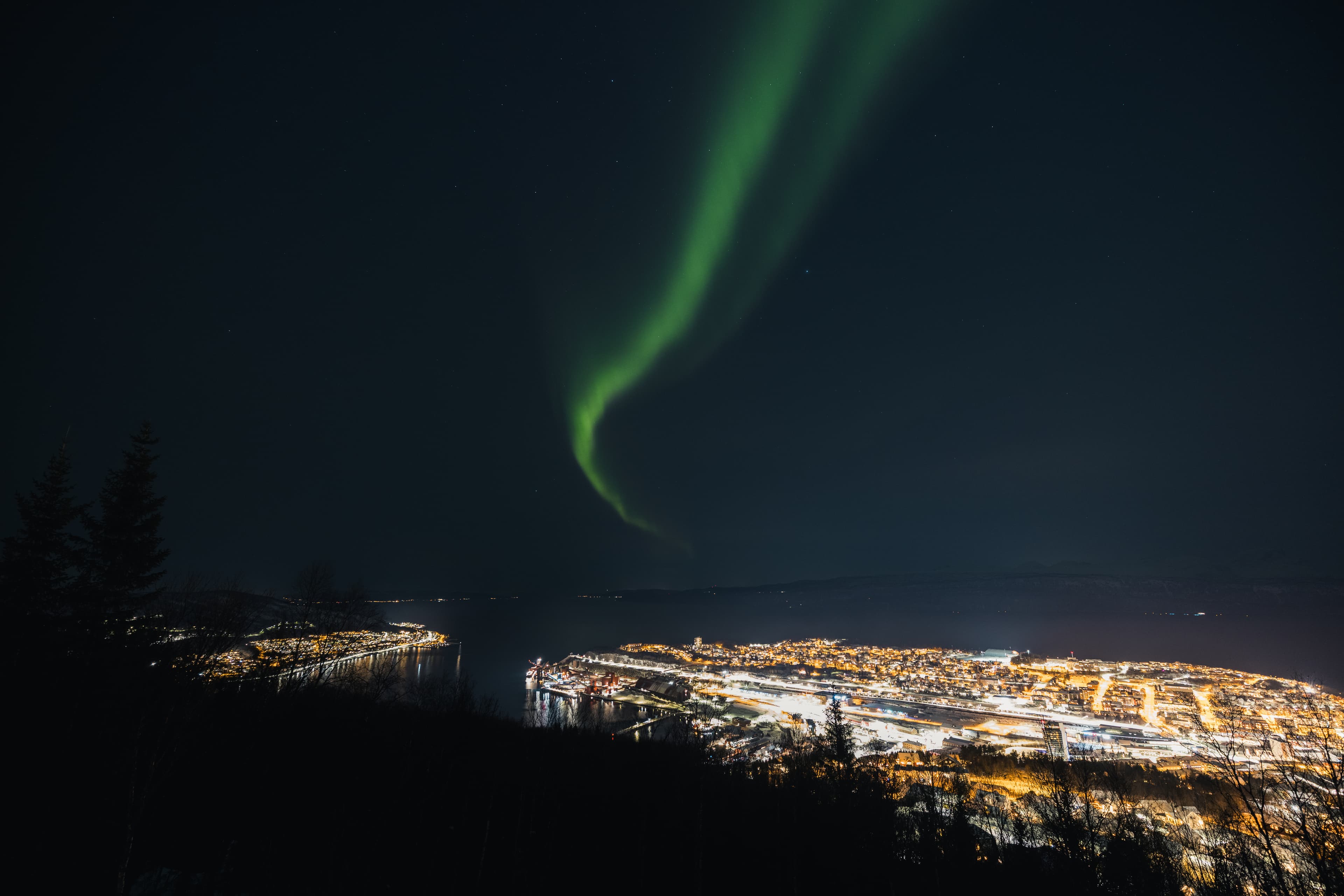 New Year's Eve in the Arctic Circle: An Adventure Above the Fireworks in Narvik, Norway